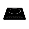 Portable Induction Cooktop, Electric Hot Plate, Programmable Single Burner with Touchscreen LED Display, Temperature Control, and Auto Shut Off, 2000 Watt, Black, AM-D116