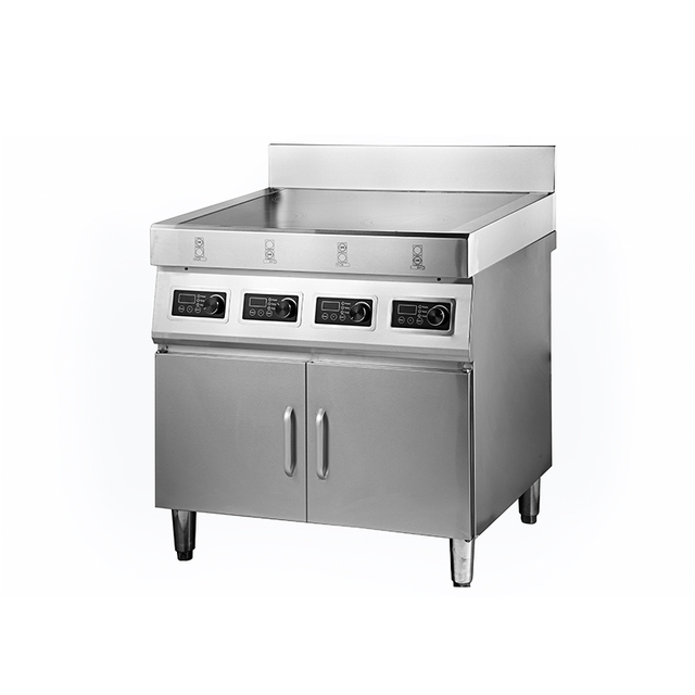 Four Burner Commercial Range Countertop, 3500/ 5000 Watts Induction Cooker with Sensor Touch and LED Display, AM-TCD403C