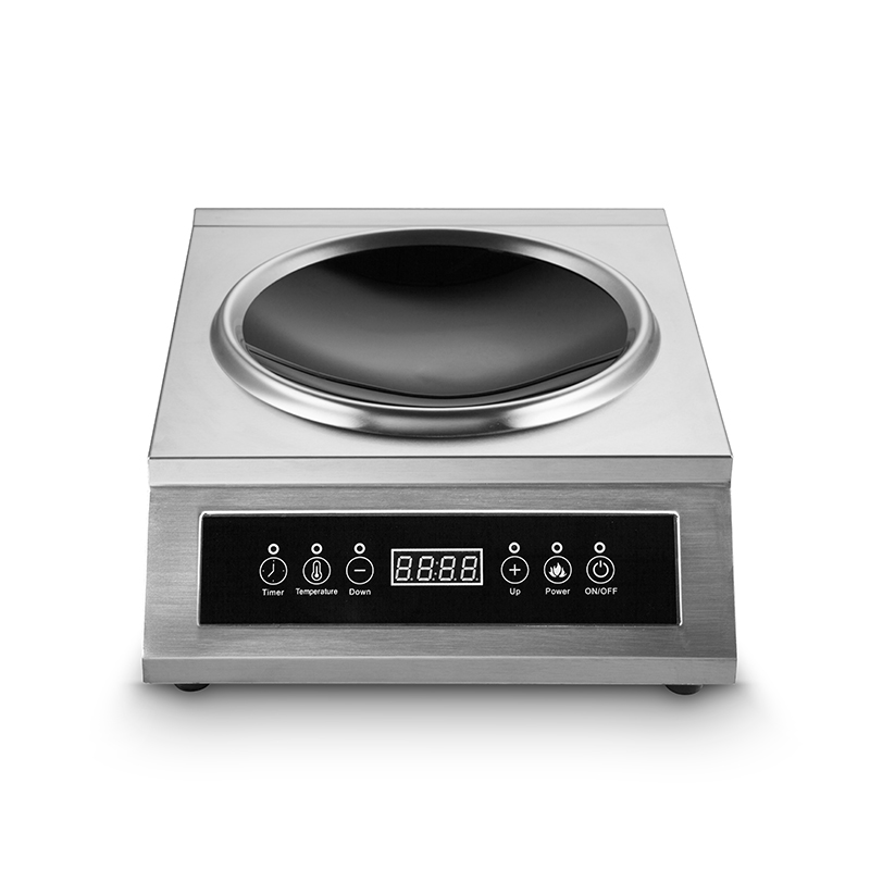 Induction Cooktop Commercial,1800W/120V or 3500W/240V Countertop Burner Even Heating Hotplate, Precise Temperature Control, Innovation Technology Low Energy Consumption, AM-CD108W