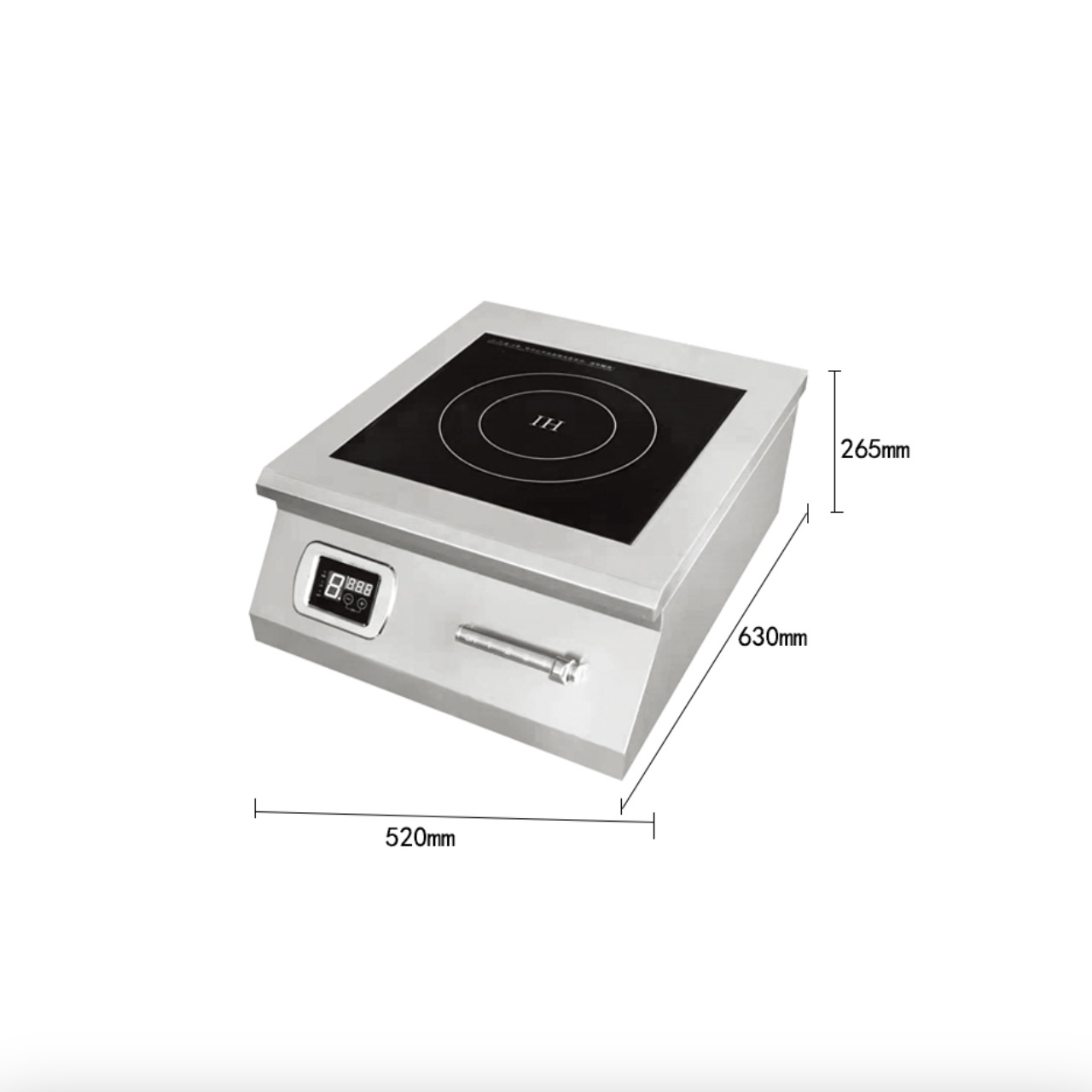 8KW Commercial Countertop Induction Cooker Wholesaler Manufacturer From Guangdong China, AM-CDT101W
