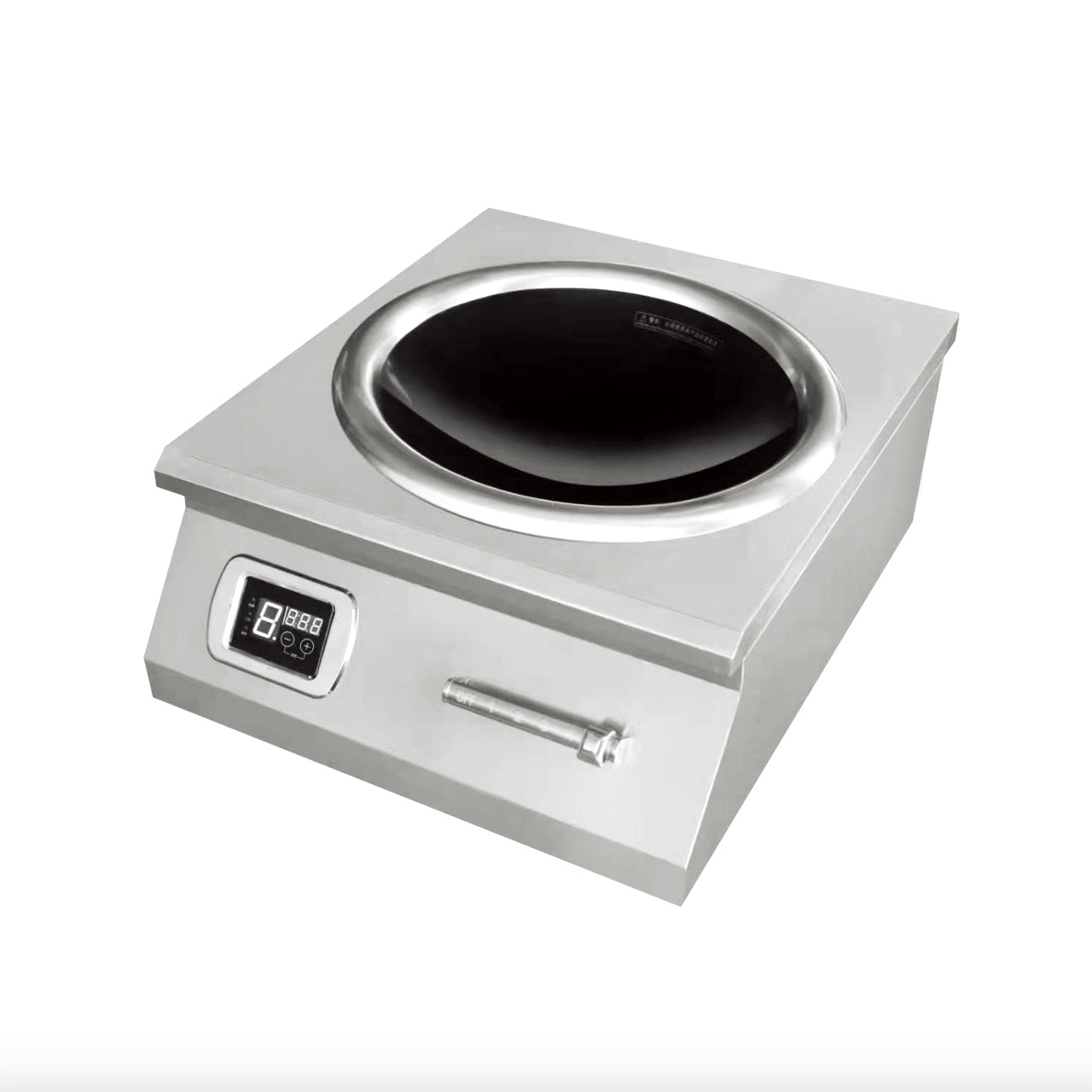 8KW Commercial Induction Wok Burner Factory for Sale From Guangdong China, AM-CD801W