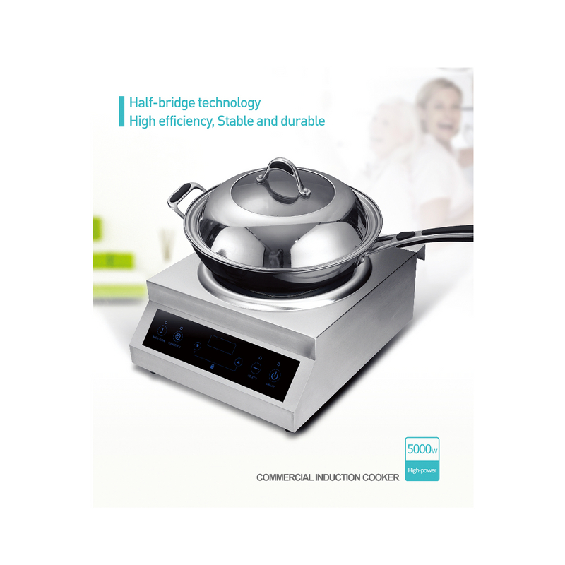 5000W Countertop Touch Induction Hob China Producer for Commercial Use , AM-CD503W