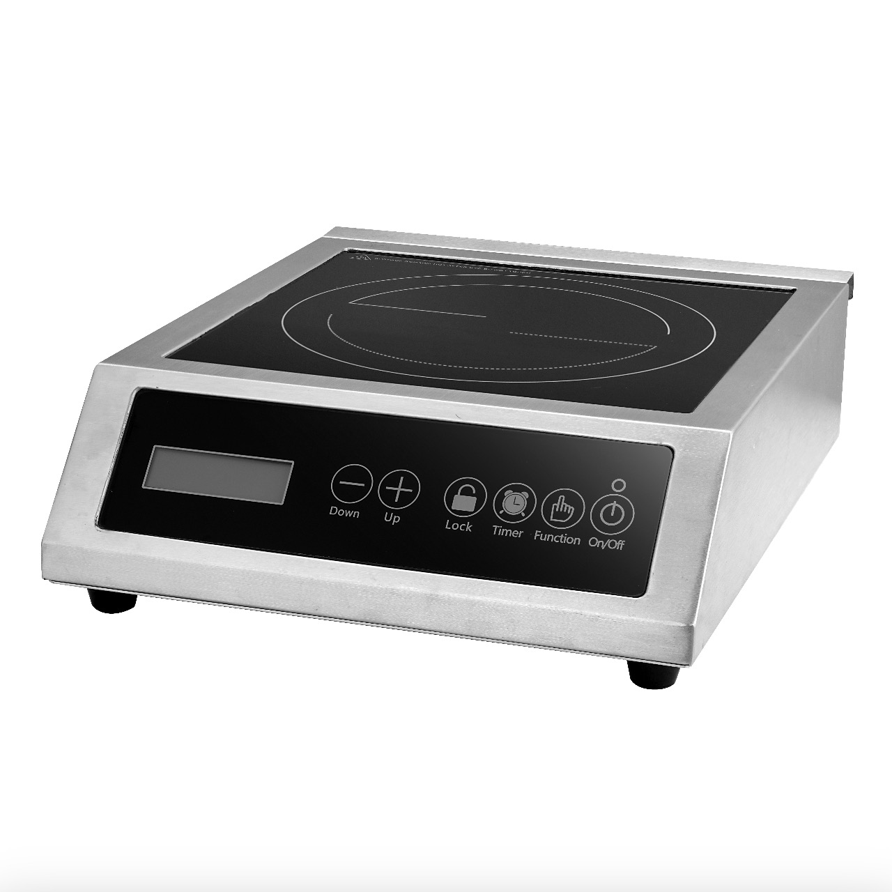 1800W/ 3500W Portable Commercial Induction Cooktop with LCD Screen, AM-CD105